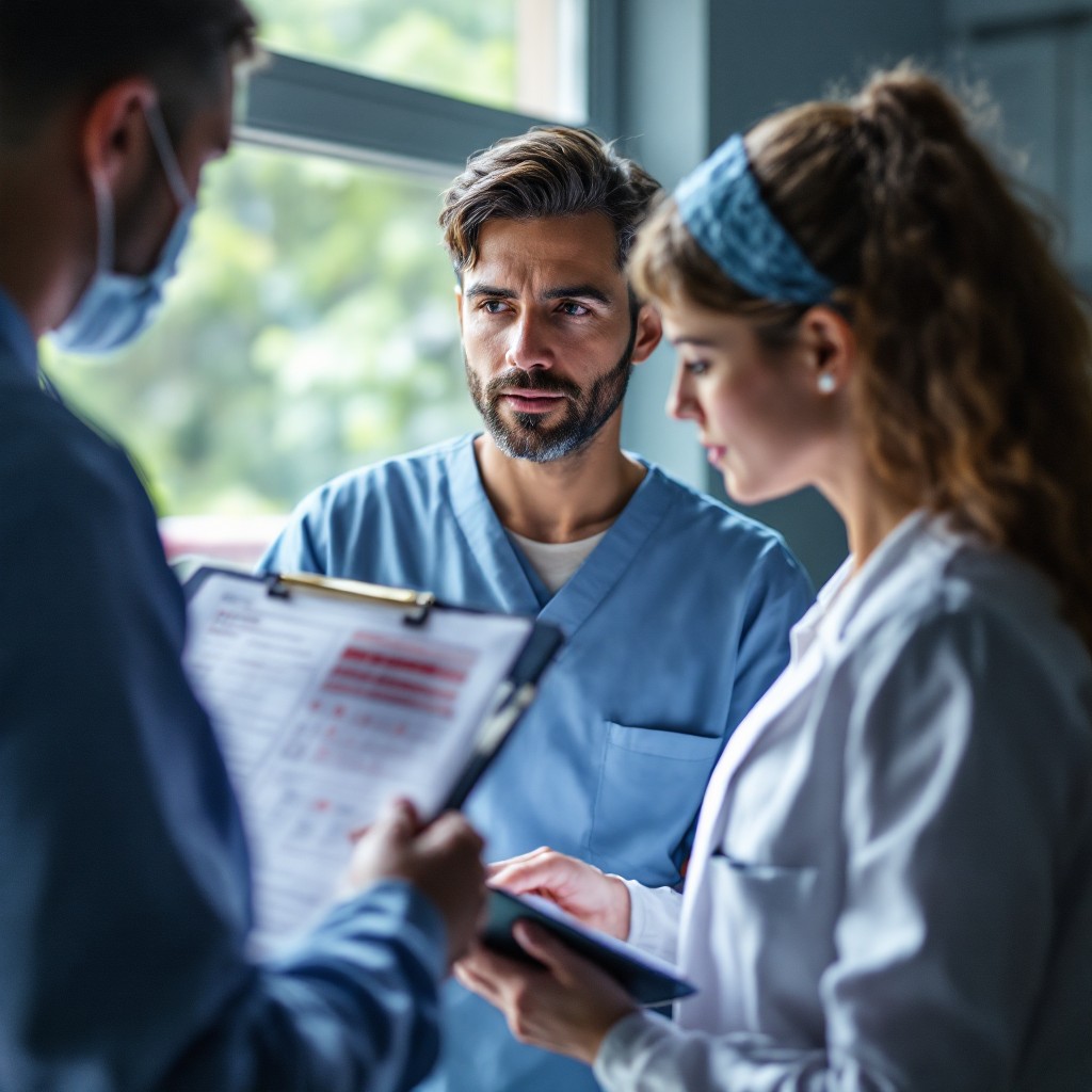 Healthcare team collaboration
